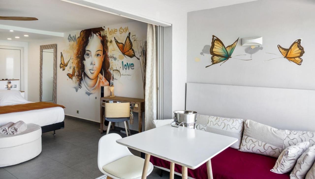 Official Page "Residence Bleu Marine" - Sea View Apartments & Studios - Saint-Martin French Side Grand-Case Extérieur photo
