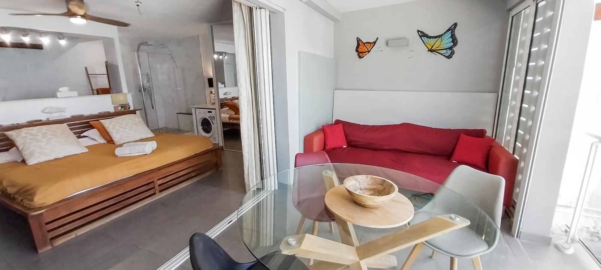 Official Page "Residence Bleu Marine" - Sea View Apartments & Studios - Saint-Martin French Side Grand-Case Extérieur photo