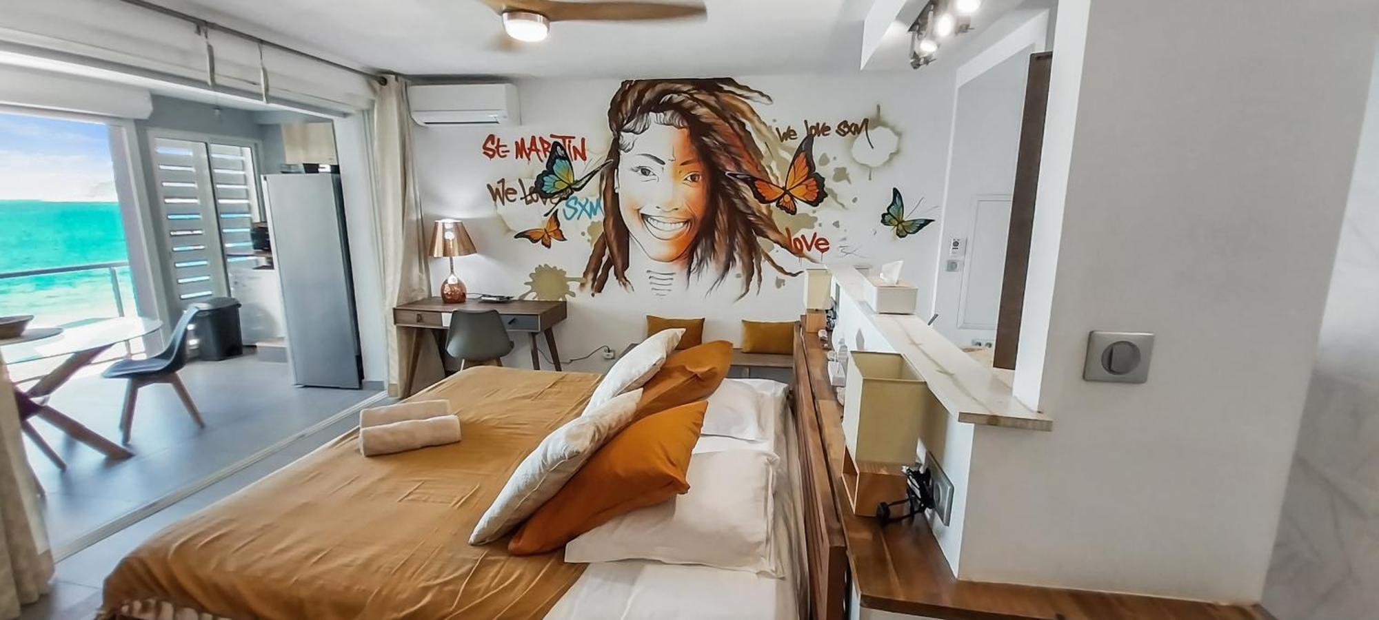 Official Page "Residence Bleu Marine" - Sea View Apartments & Studios - Saint-Martin French Side Grand-Case Extérieur photo