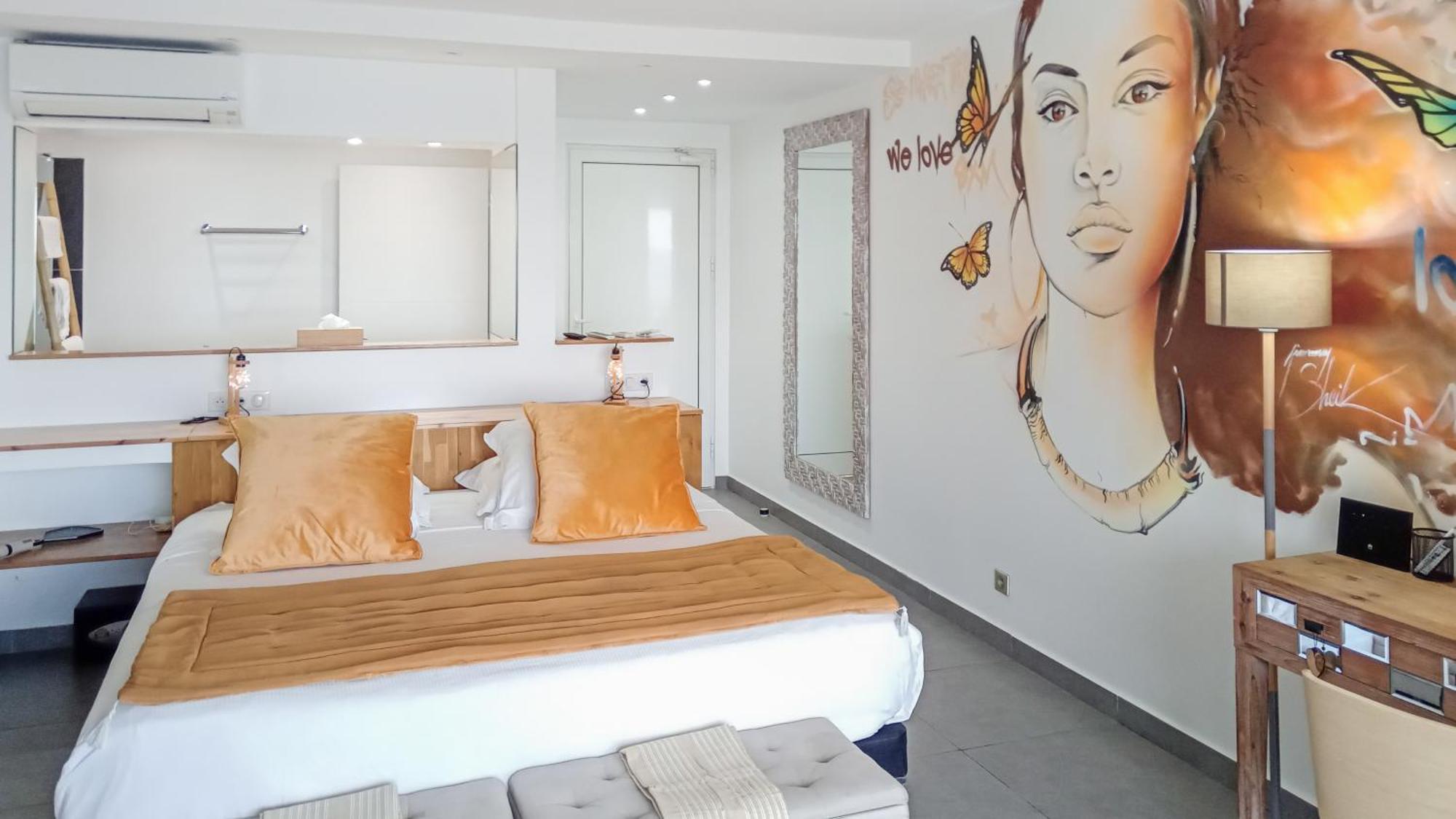 Official Page "Residence Bleu Marine" - Sea View Apartments & Studios - Saint-Martin French Side Grand-Case Chambre photo